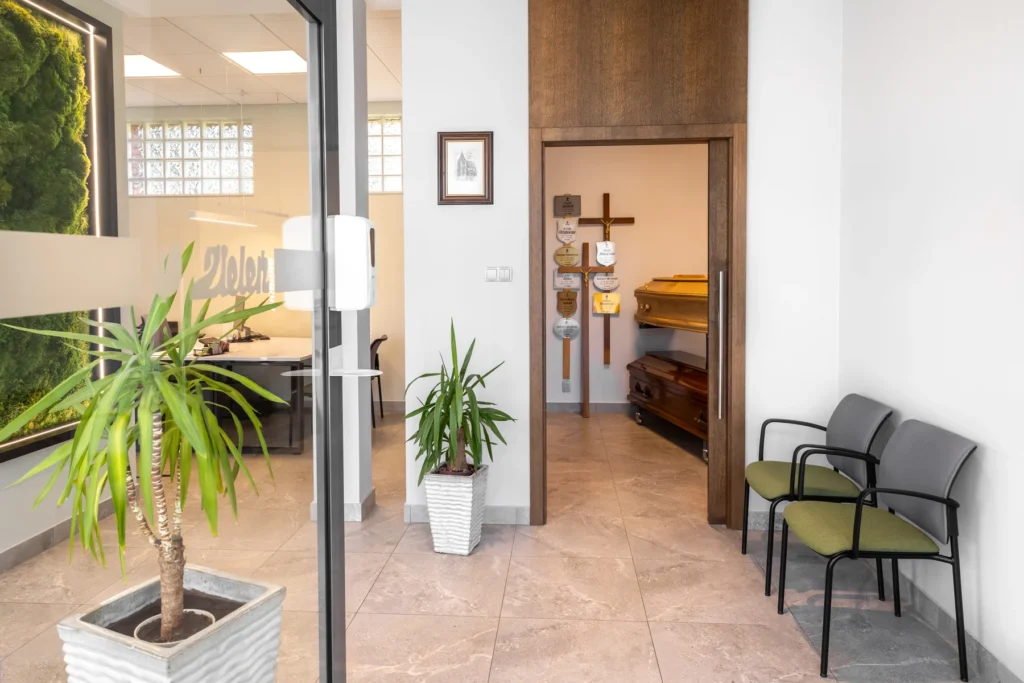 zakład pogrzebowy Zieleń